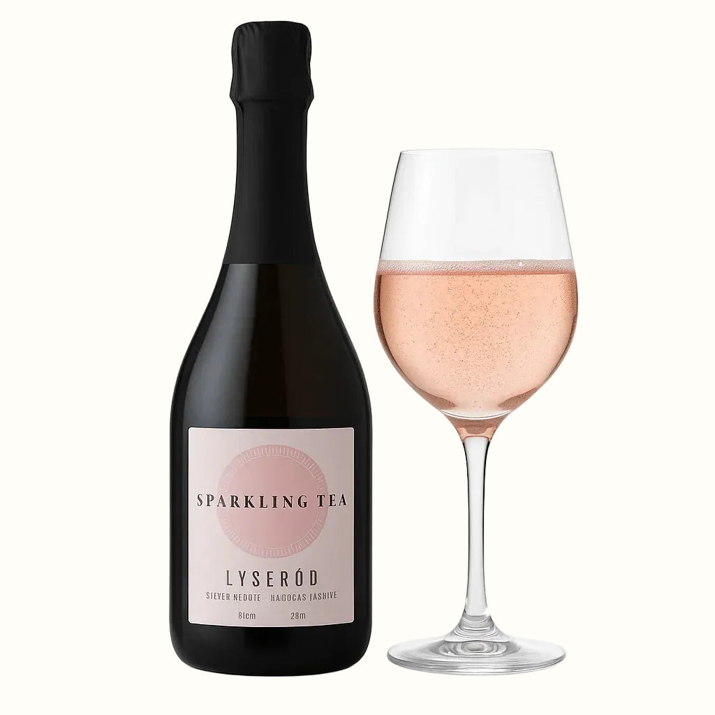 Copenhagen Non-Alcoholic Sparkling Tea LYSERØD | Hibiscus | Oolong | Silver Needle | Rosé Proxy