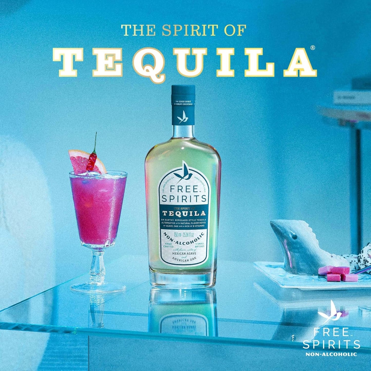 Free Spirits - The Spirit of Tequila - Non-Alcoholic Tequila