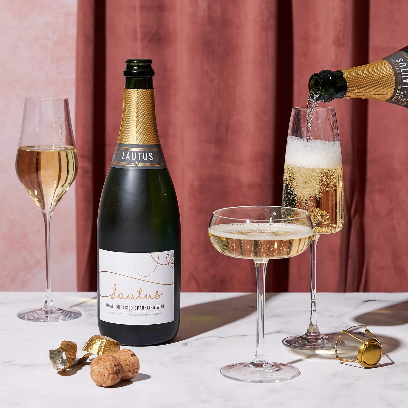 Lautus Sparkling White Non-Alcoholic Sparkling Wine
