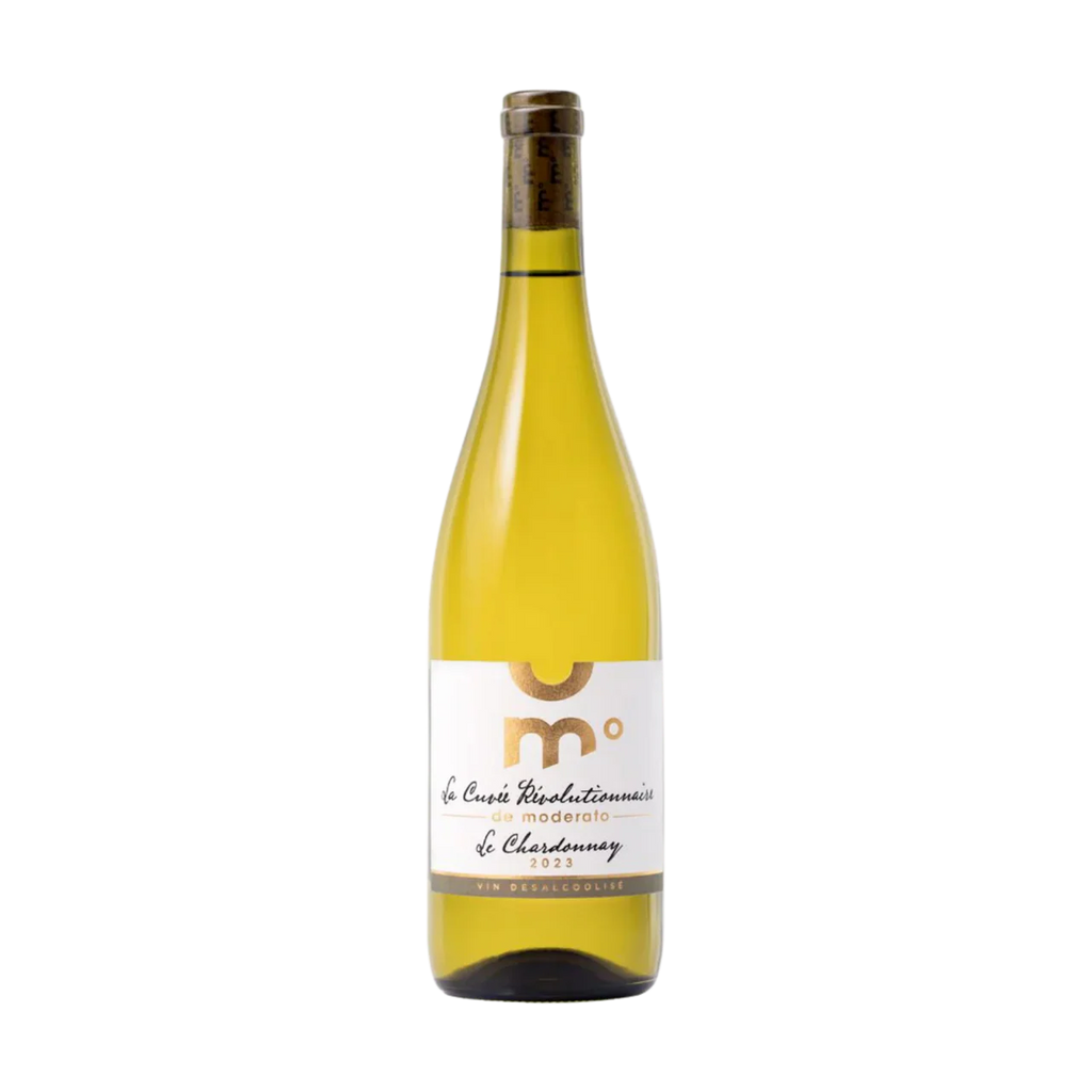 Moderato Revolution Chardonnay Non-Alcoholic Organic French White Wine