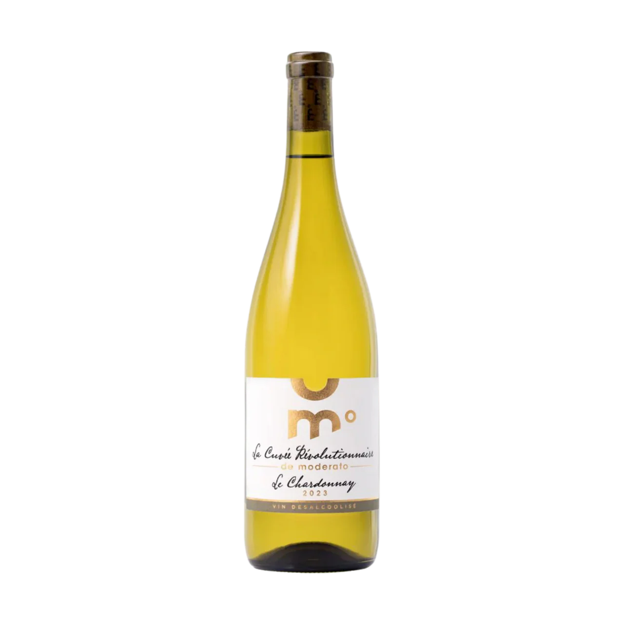 Moderato Revolution Chardonnay Non-Alcoholic Organic French White Wine