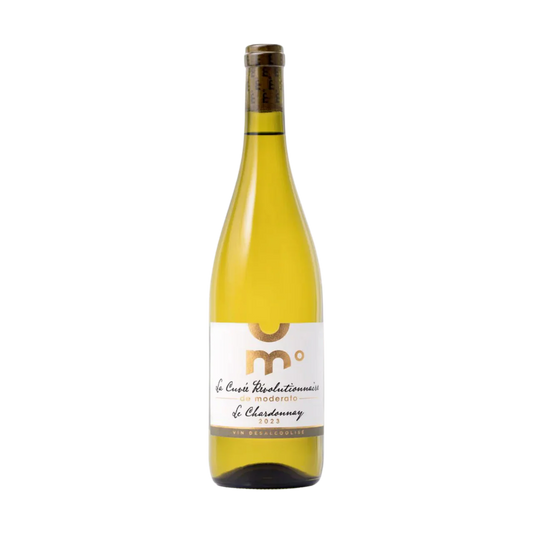 Moderato Revolution Chardonnay Non-Alcoholic Organic French White Wine