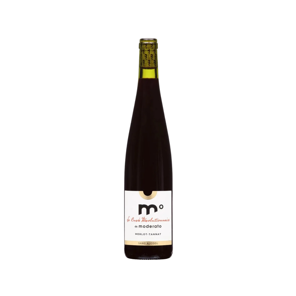 Moderato Revolution Merlot - Tannat Blend Non-Alcoholic Organic French Red Wine