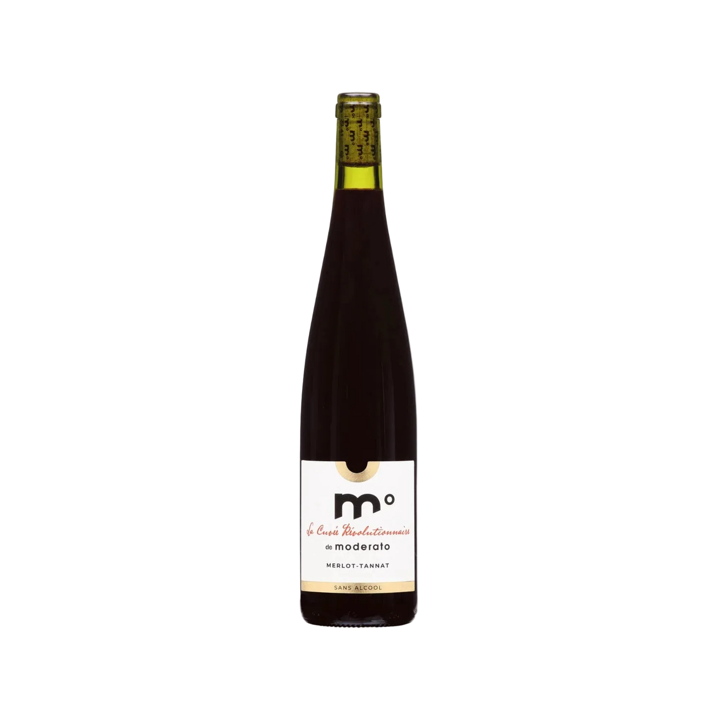 Moderato Revolution Merlot - Tannat Blend Non-Alcoholic Organic French Red Wine