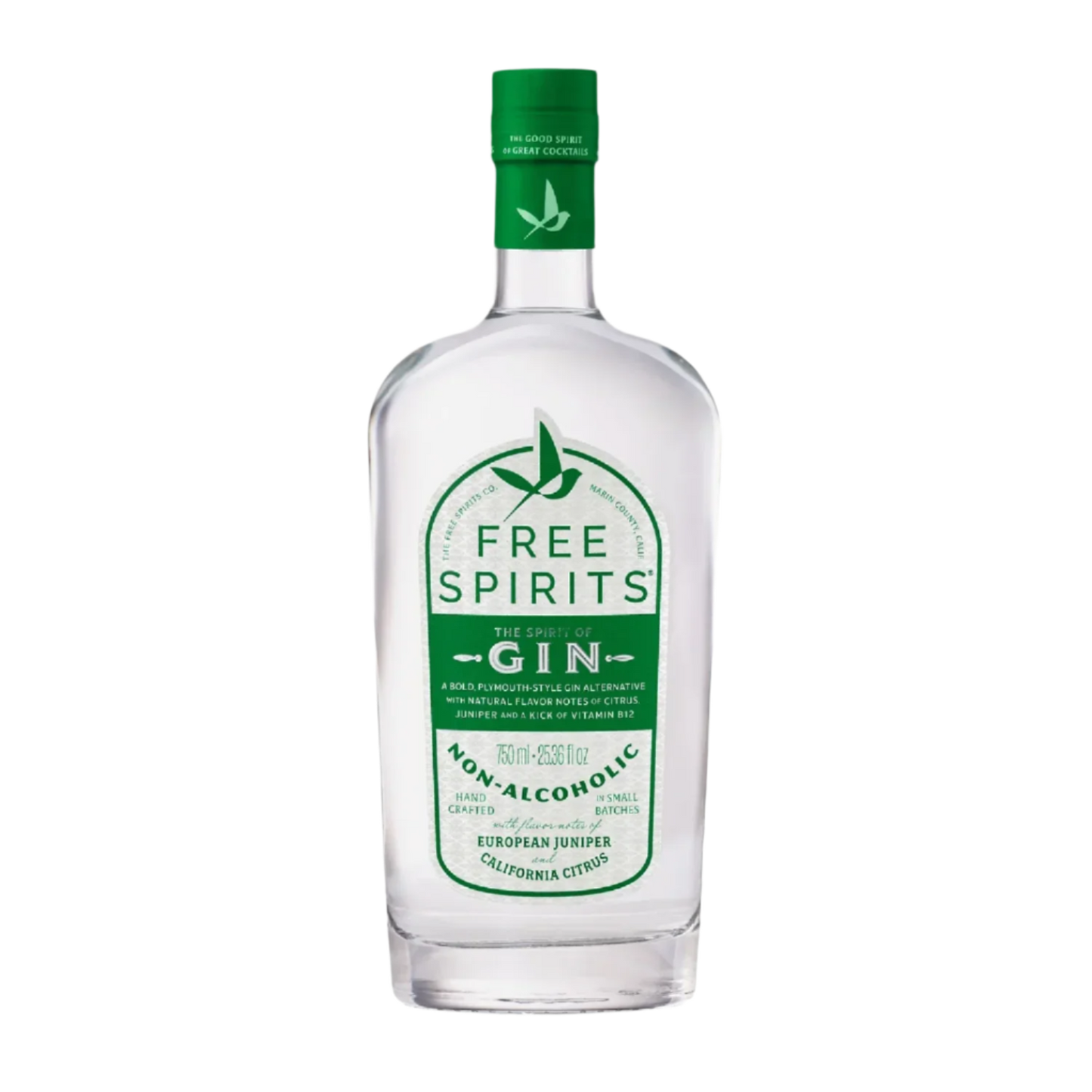 Free Spirits - The Spirit of Gin - Non-Alcoholic Plymouth Gin