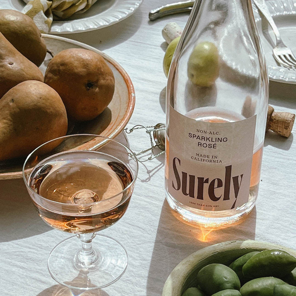 Surely Non-Alcoholic Sparkling Rosé Wine