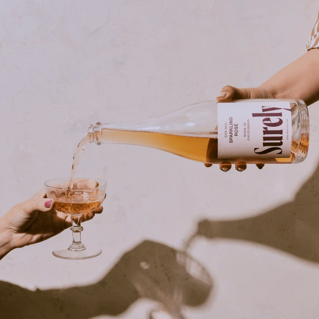 Surely Non-Alcoholic Sparkling Rosé Wine