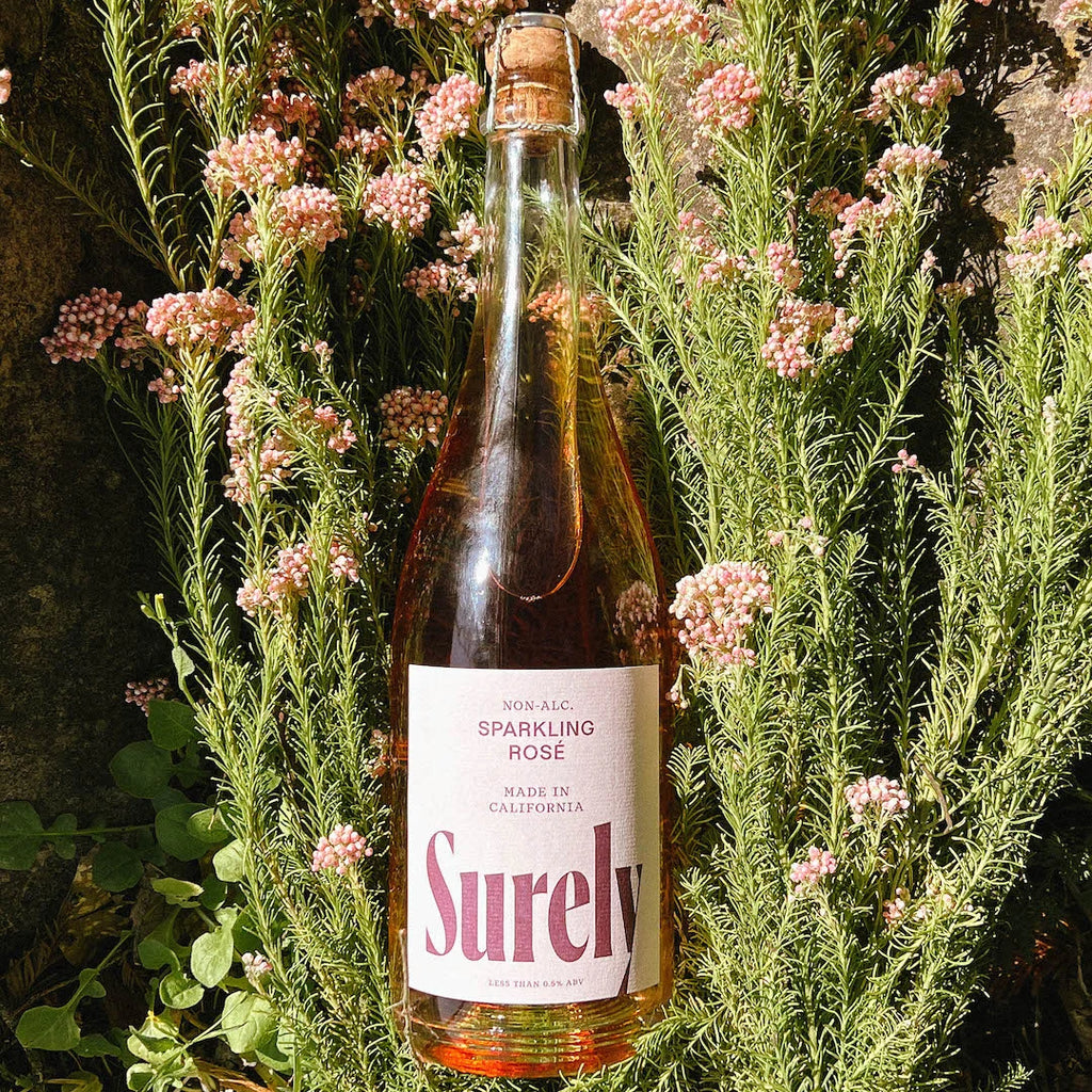Surely Non-Alcoholic Sparkling Rosé Wine