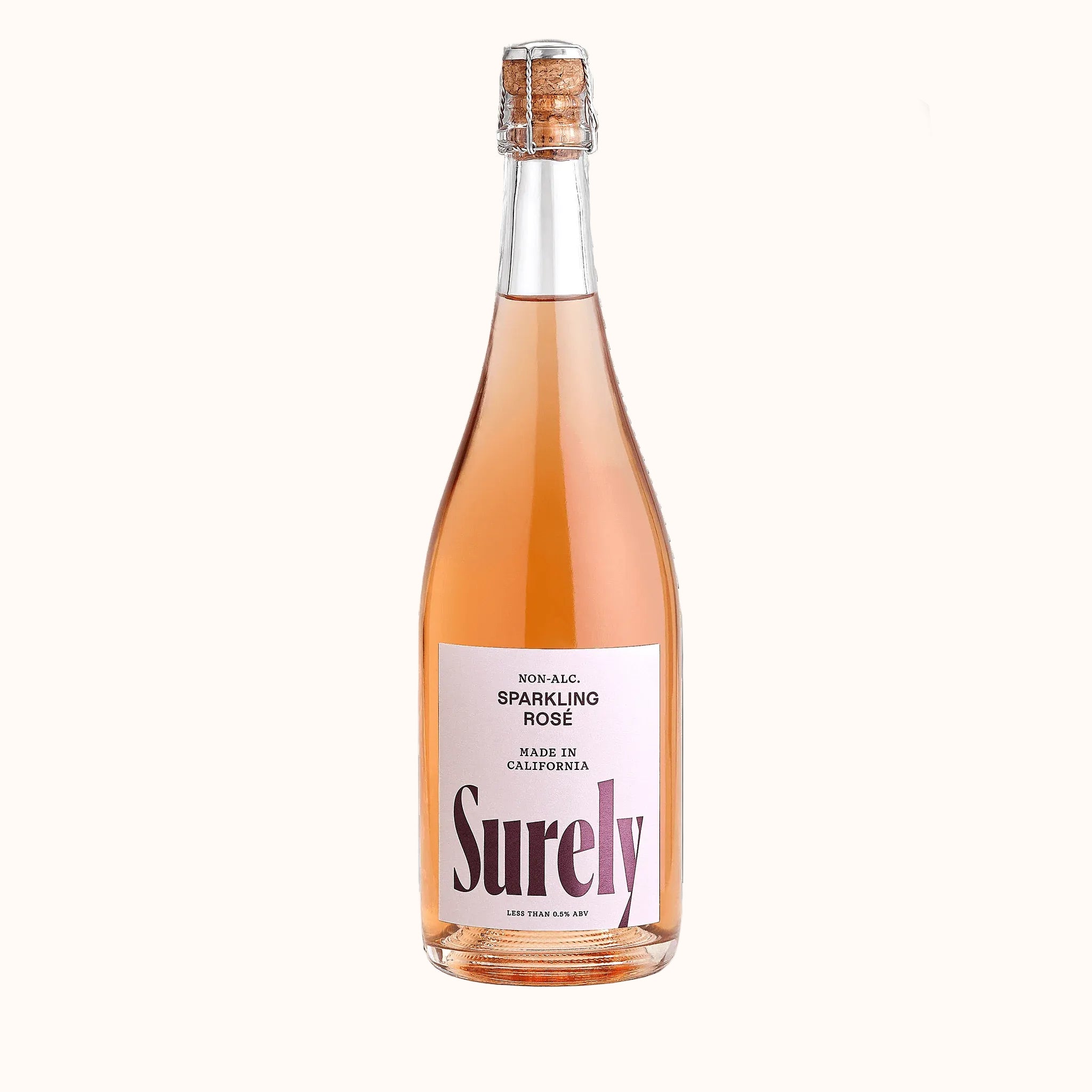 Surely Non-Alcoholic Sparkling Rosé Wine