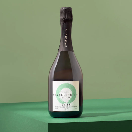 Copenhagen Non-Alcoholic Sparkling Tea LYSEGRØN | Sencha - Green Tea - Citrus