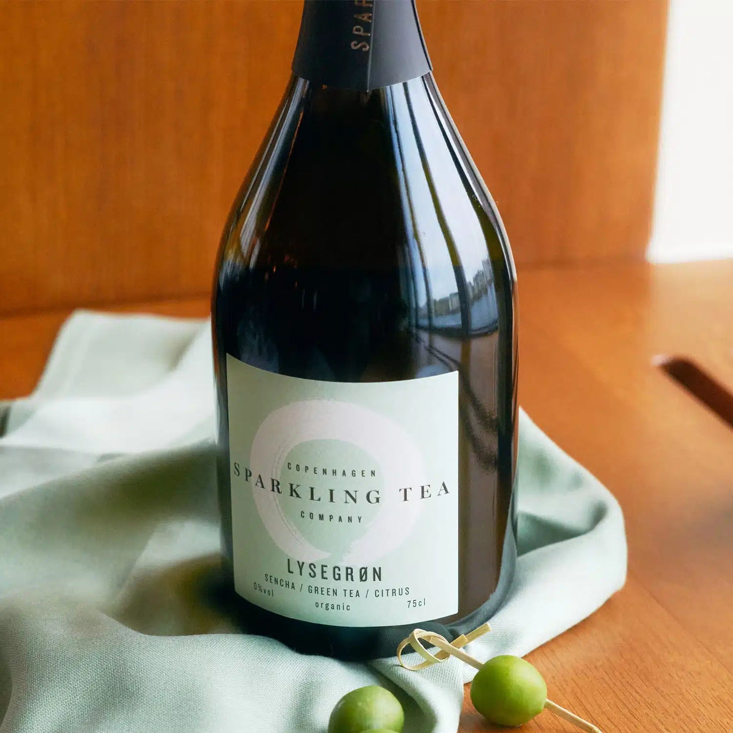 Copenhagen Sparkling Tea LYSEGRØN | Sencha - Green Tea - Citrus