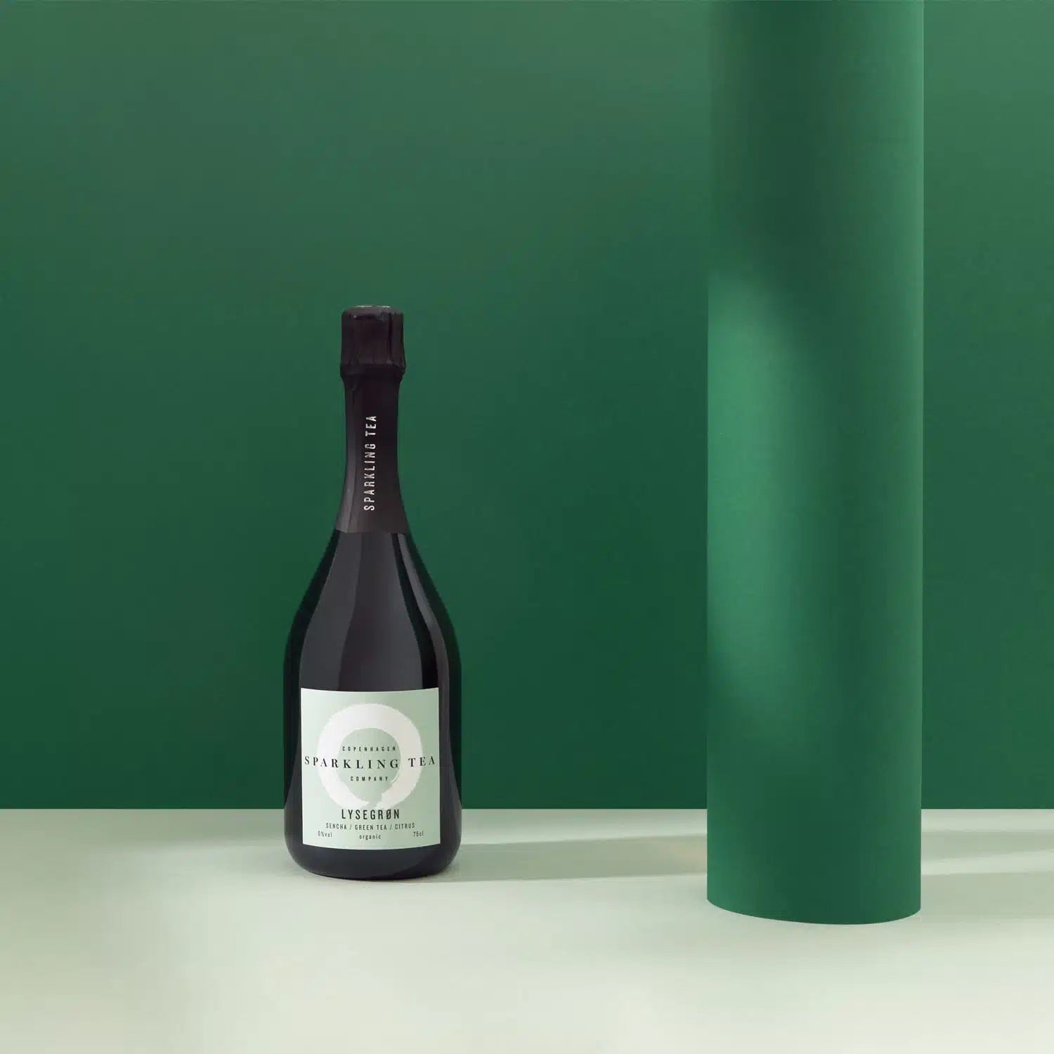 Copenhagen Non-Alcoholic Sparkling Tea LYSEGRØN | Sencha - Green Tea - Citrus