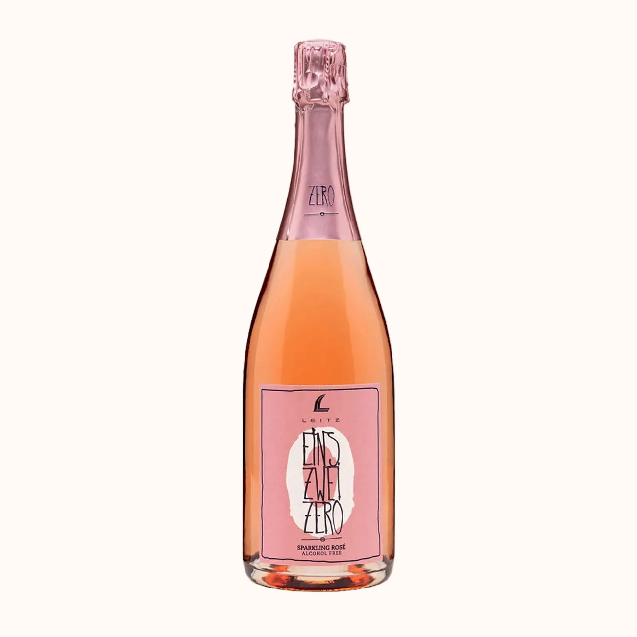 Leitz Eins Zwei Zero Sparkling Rosé Non-Alcoholic Wine