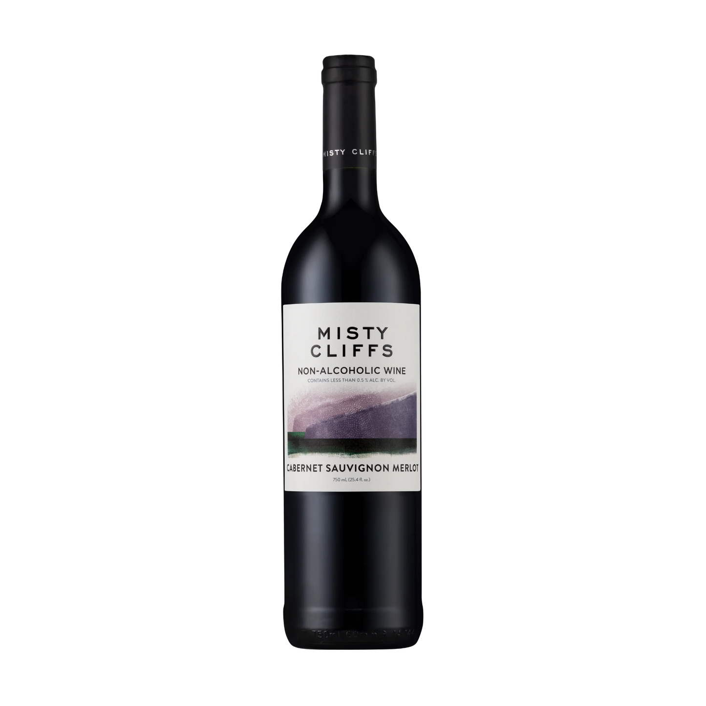 Misty Cliffs Cabernet Sauvignon - Merlot Bordeaux Blend Non-Alcoholic Red Wine