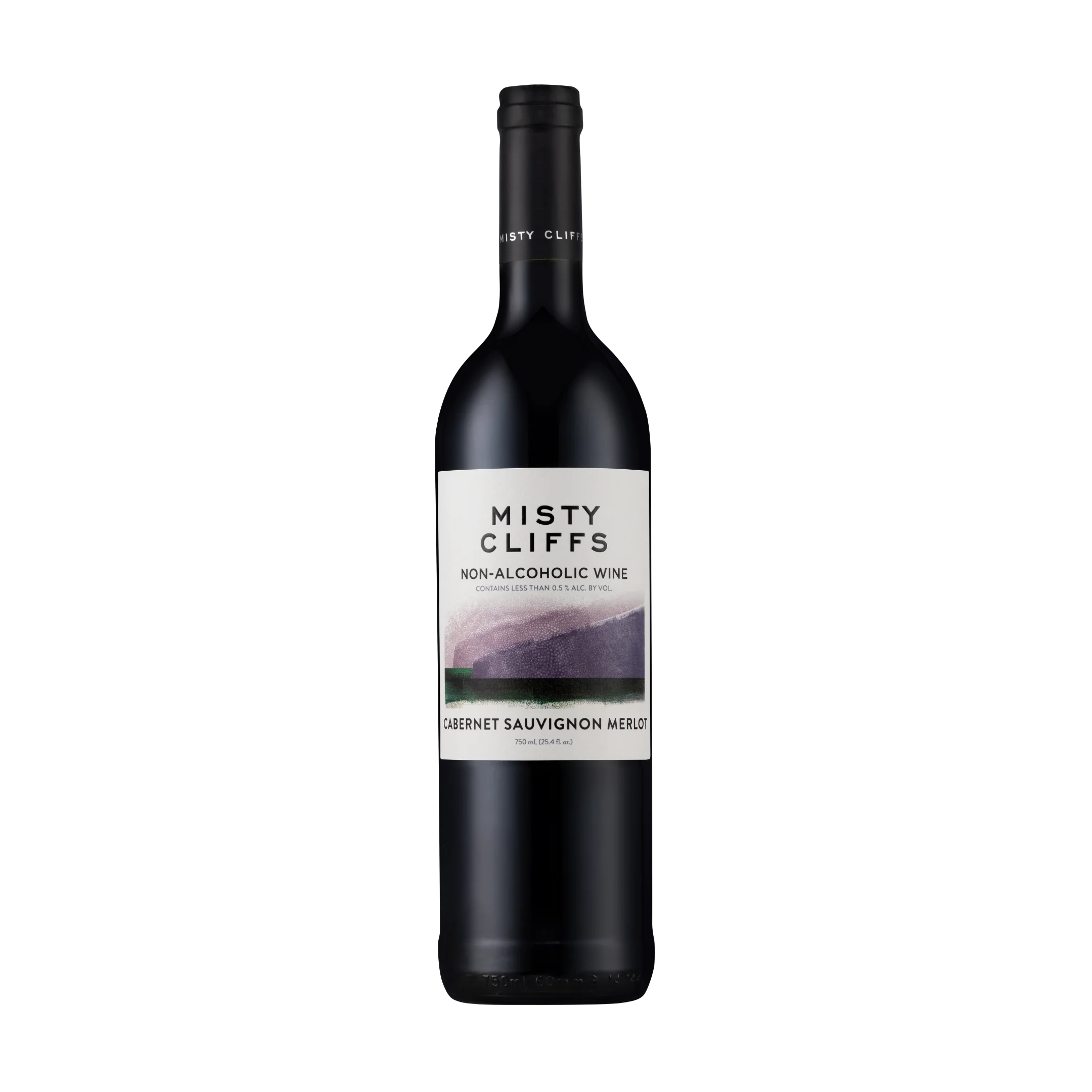 Misty Cliffs Cabernet Sauvignon - Merlot Bordeaux Blend Non-Alcoholic Red Wine
