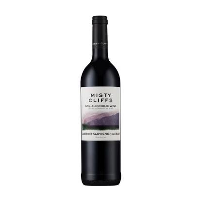 Misty Cliffs Cabernet Sauvignon - Merlot Bordeaux Blend Non-Alcoholic Red Wine