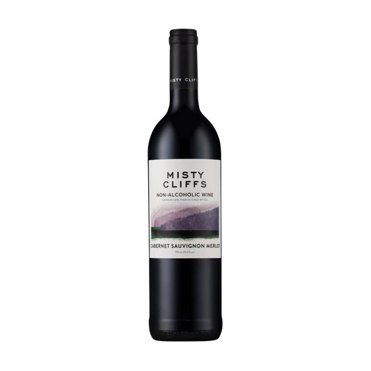 Misty Cliffs Cabernet Sauvignon - Merlot Bordeaux Blend Non-Alcoholic Red Wine
