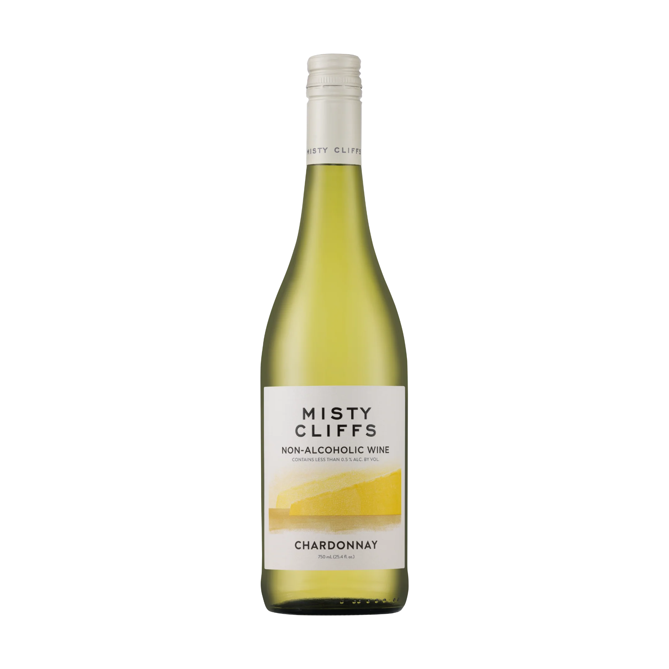 Misty Cliffs Chardonnay Non-Alcoholic Still White Wine