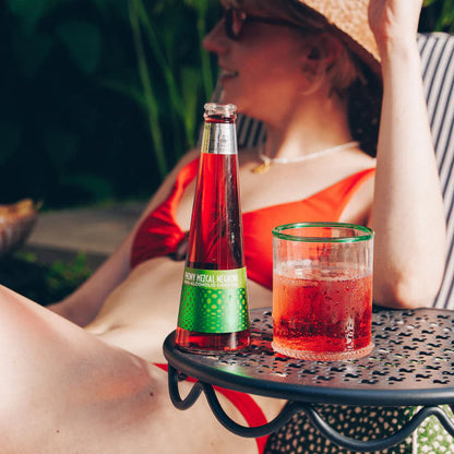 St. Agrestis Phony Mezcal Negroni Non-Alcoholic Mocktail